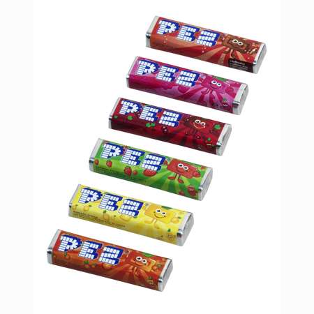 Конфета PEZ с фруктовым вкусом 68 г