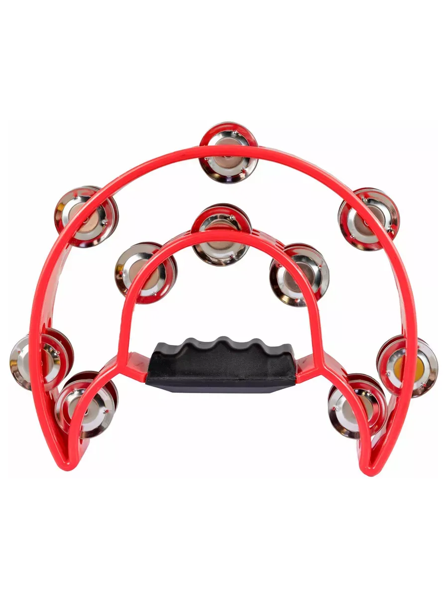 Игрушка музыкальная EASTTOP DF103 RED бубен - фото 1