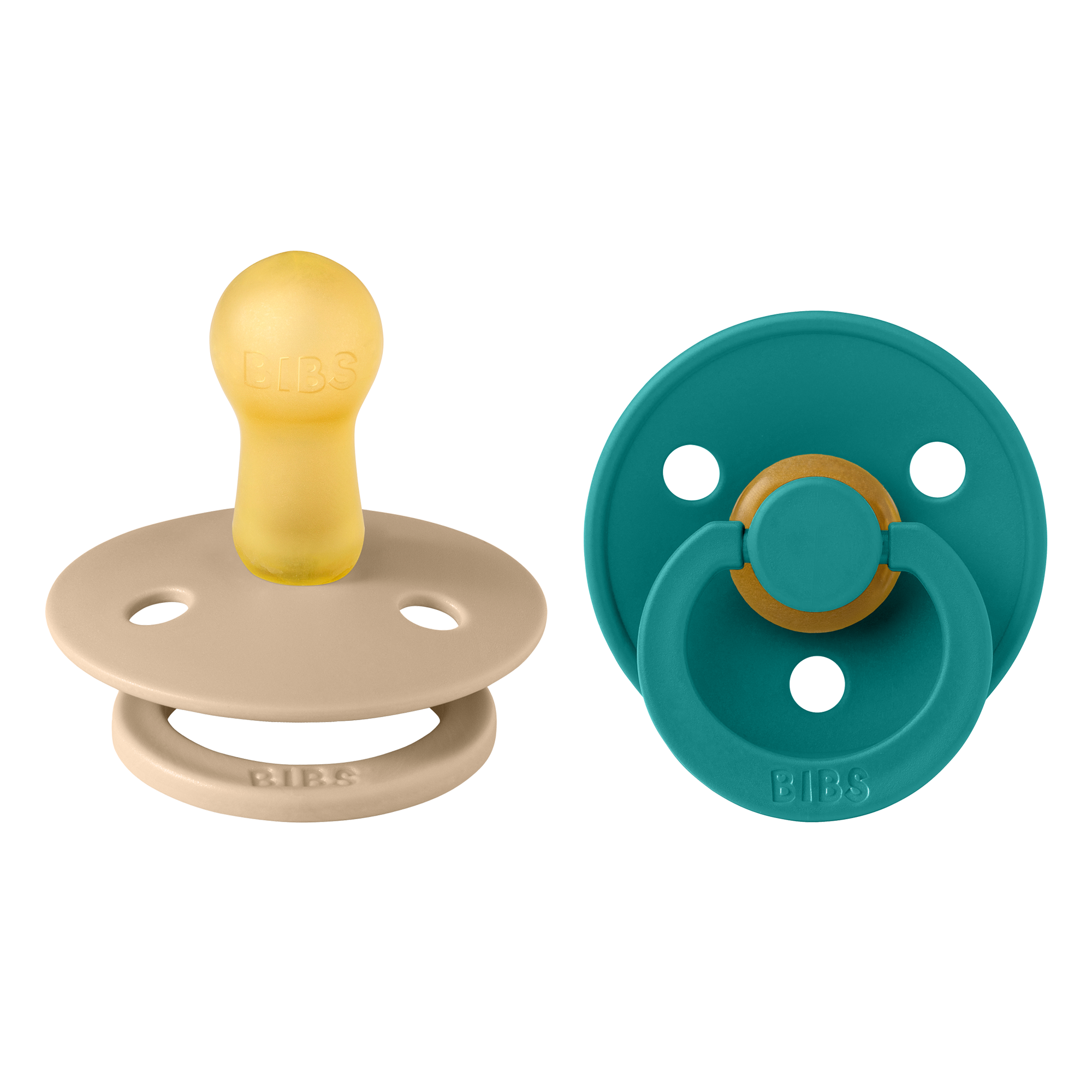 Набор BIBS латекс классическая от 6 мес. 2 шт. - фото 1