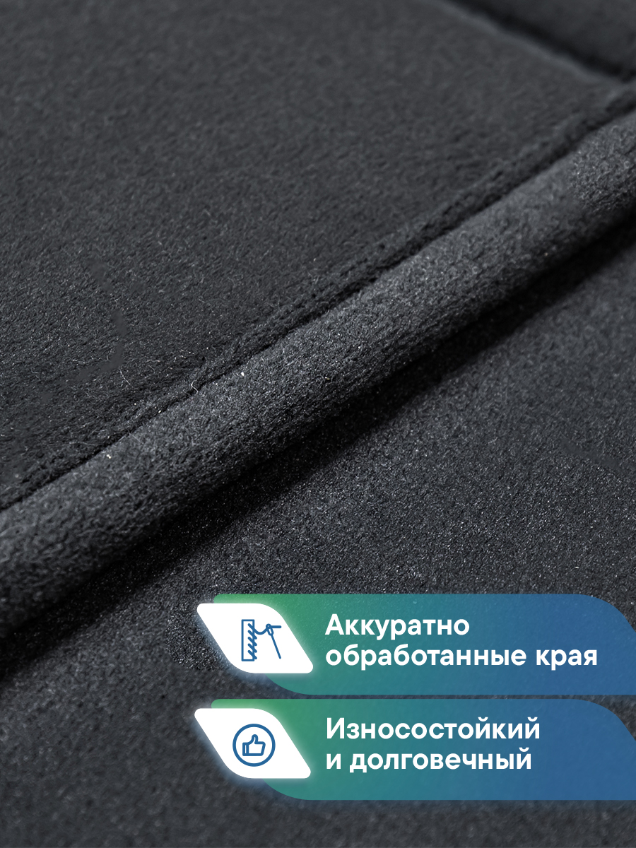 Коврик для ванной VILINA Велюр 60 x 100 см 1 шт. - фото 6