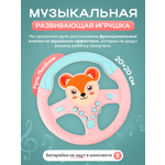 Игрушка Рыжий кот руль Лисенок