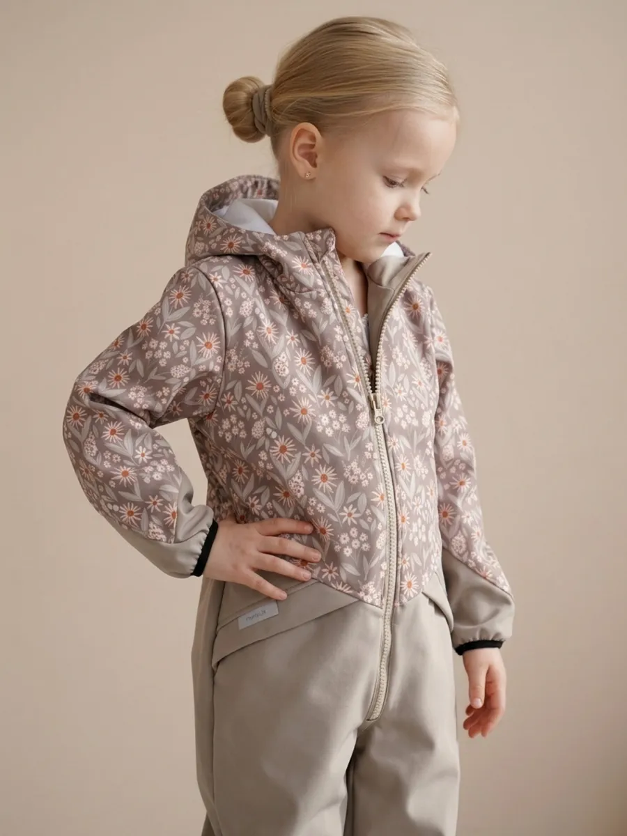 Комбинезон Minilik КОМБЕЗ.Софт.Ромашки - фото 1