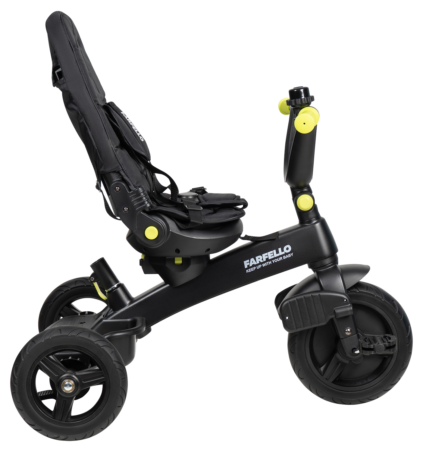 Трехколесный велосипед Farfello 10 дюймов - фото 11