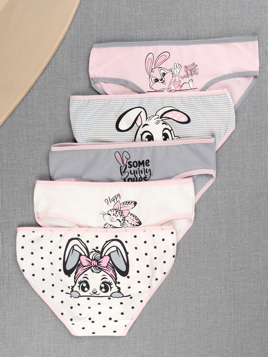 Трусы 5 шт HappyFox HF143740микс - фото 1