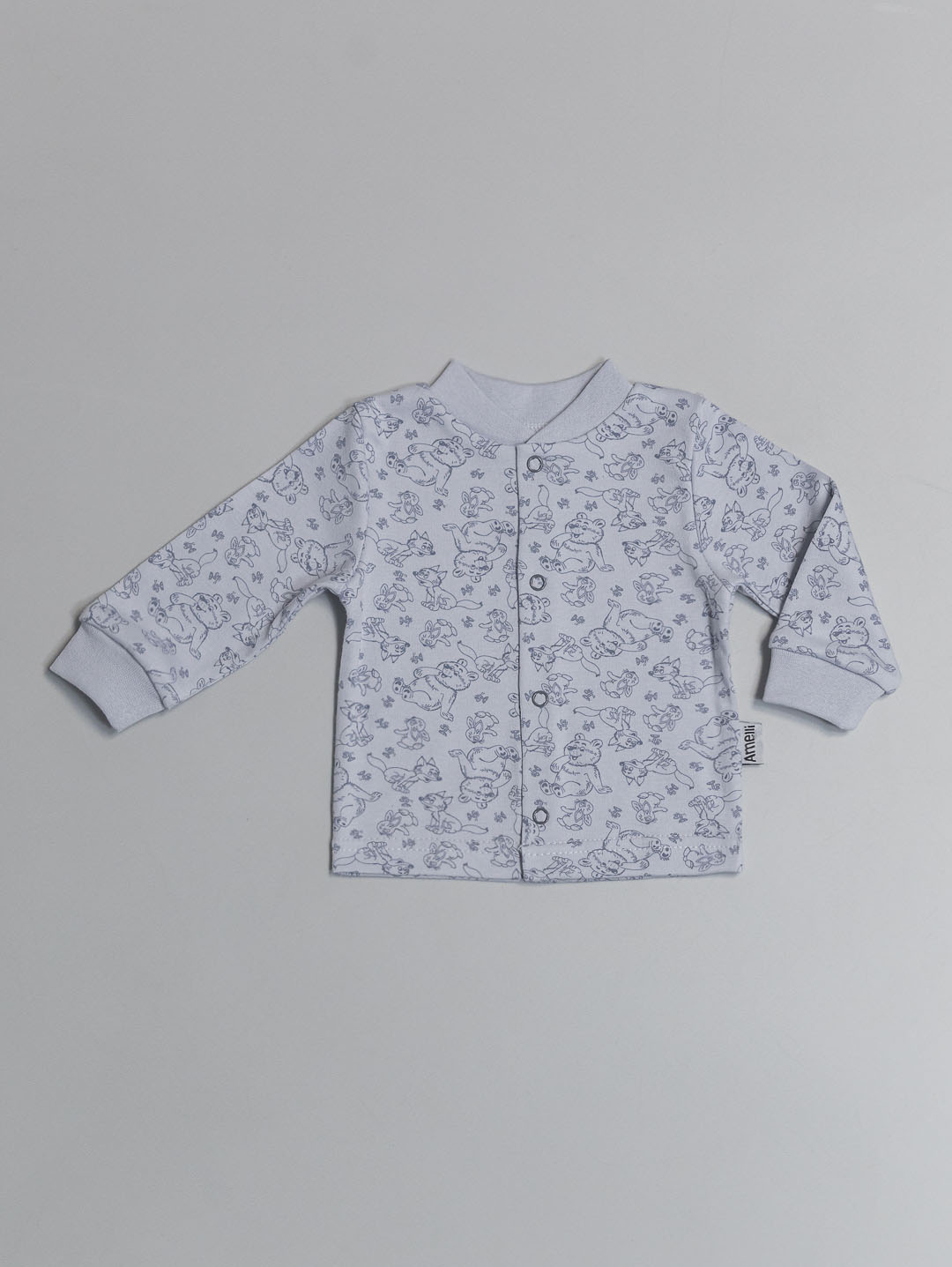 Кофточка Amelli КЛ.050.001.0.0.006сер - фото 1