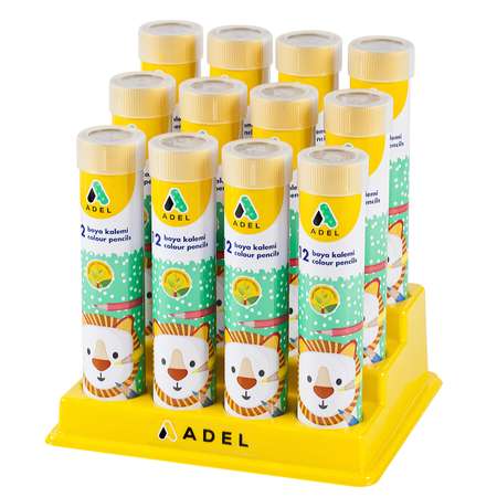 Карандаши цветные Adel 12 шт.