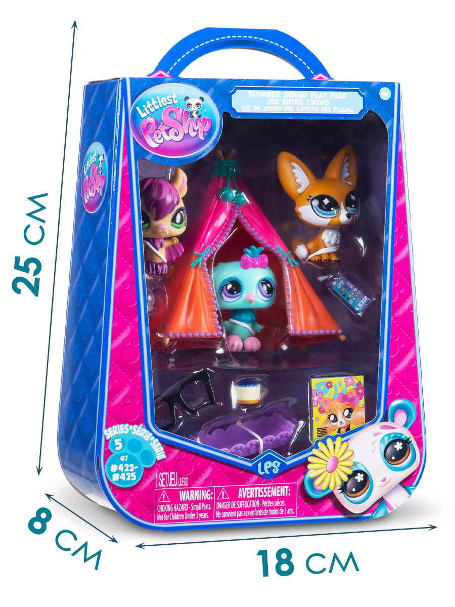 Игровой набор Littlest Pet Shop Пижамная вечеринка - фото 5