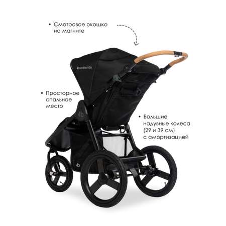 Коляска прогулочная Bumbleride Speed 2025 / Black