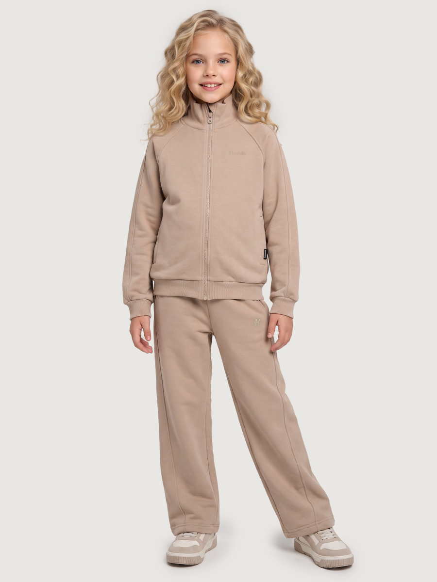 Костюм спортивный NIKASTYLE 7т11226 какао - фото 1