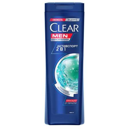Шампунь Clear 2в1 men активспорт 400 мл