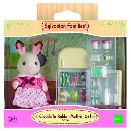 Игровой набор Sylvanian Families Мама кролик и холодильник