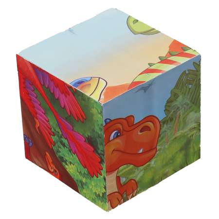 Игрушка Играем вместе кубики Динозавры