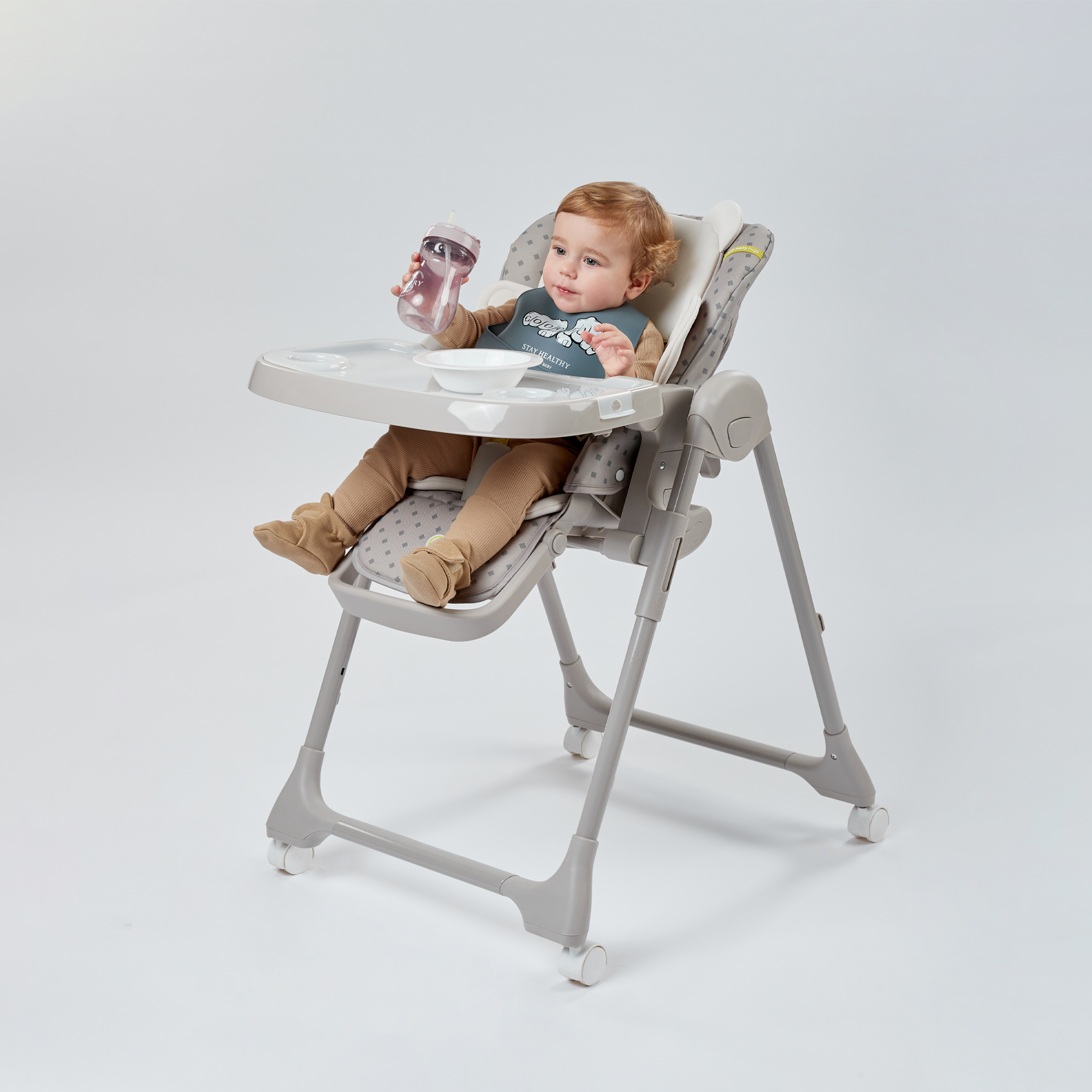 Стульчик для кормления Happy Baby William Pro классический - фото 33