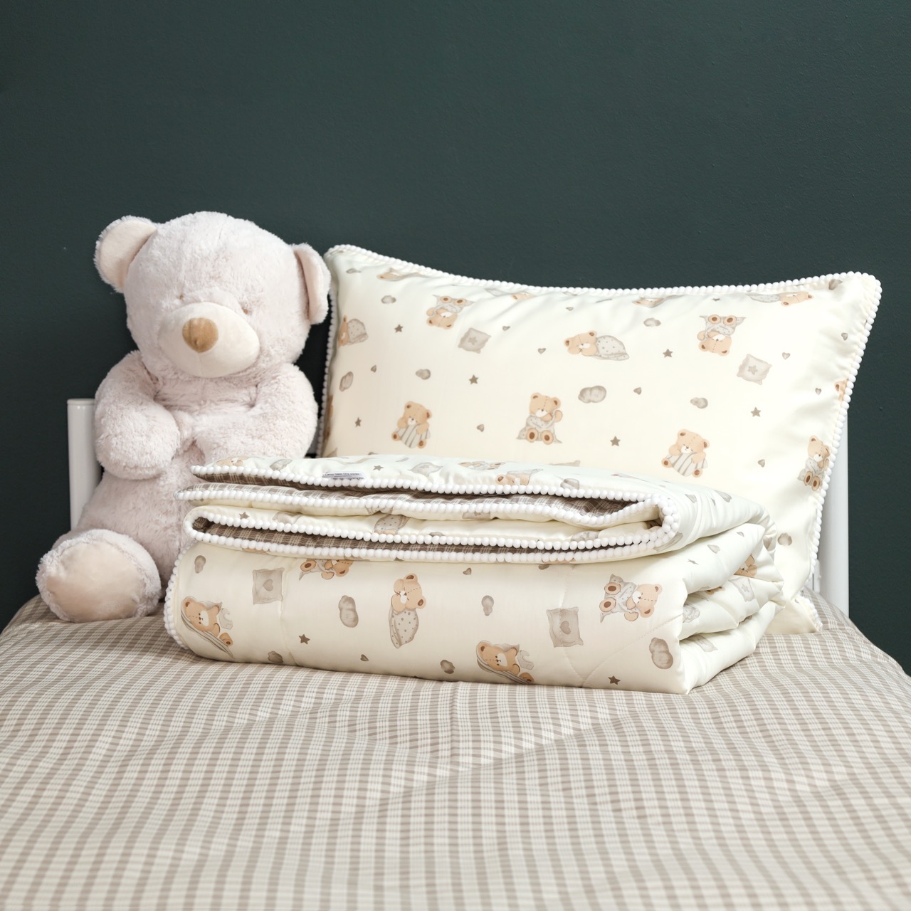 Комплект постельного белья Sofi de Marko Мишутки полутораспальный 3 предм. - фото 4