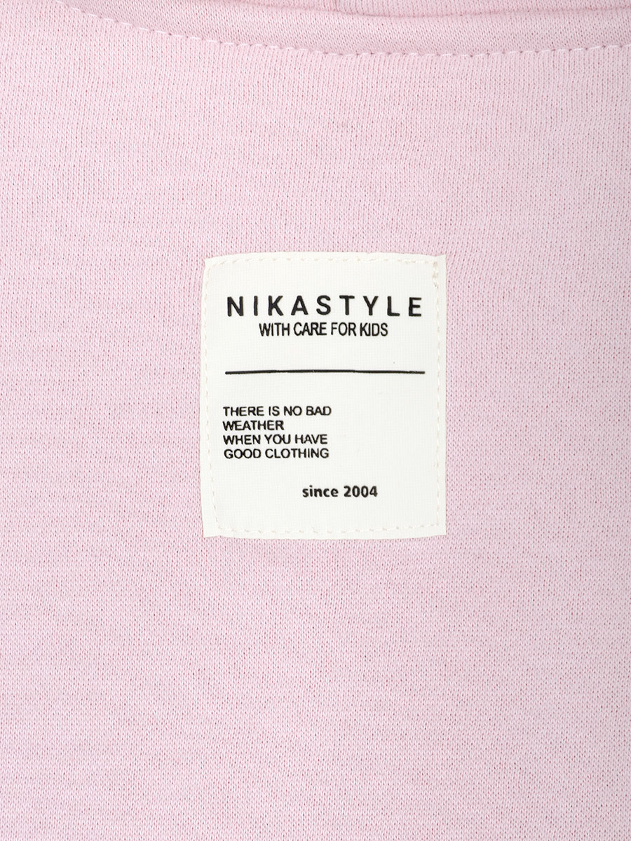 Костюм NIKASTYLE 7т20325 пудра/светло-серый меланж - фото 12