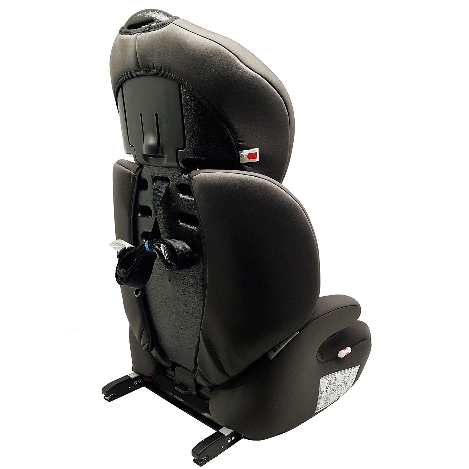 Автокресло Babyton Style Isofix 2/3 (15-36 кг) черный - фото 7