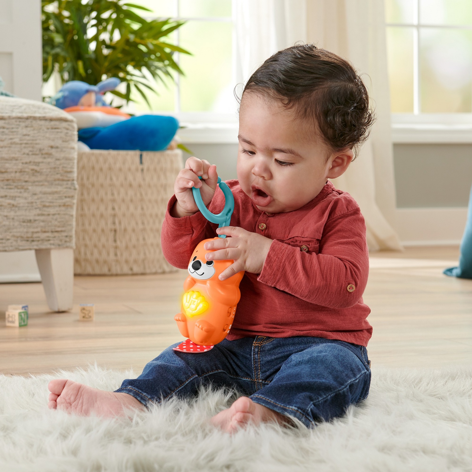 Коврик Fisher Price с дугами Светись и расти - фото 14