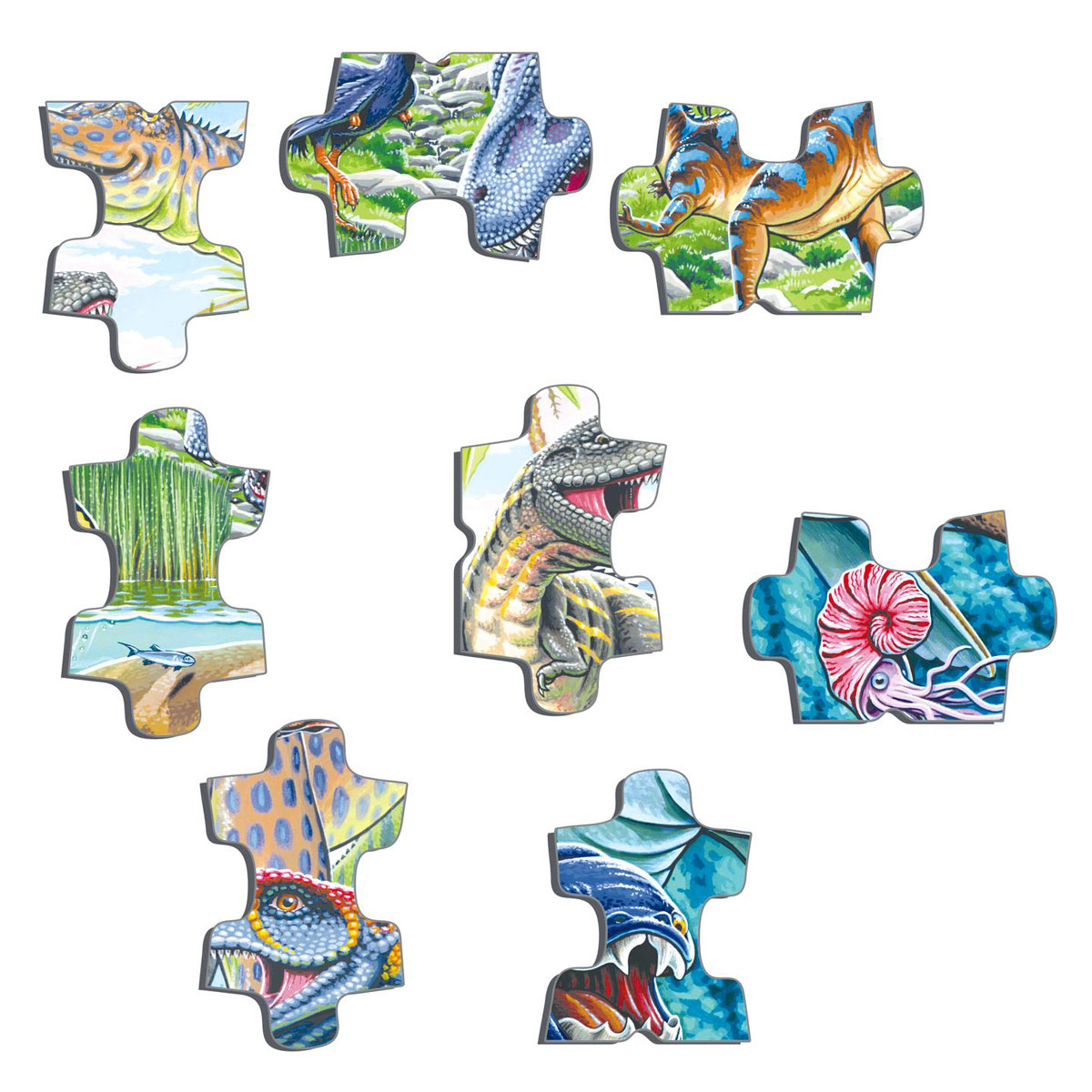 Пазл Larsen набор, 2 шт классический - фото 3