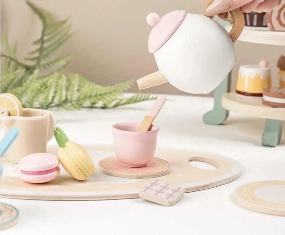 Игрушка CASTLELADY посуда, чайник, продукты - фото 8