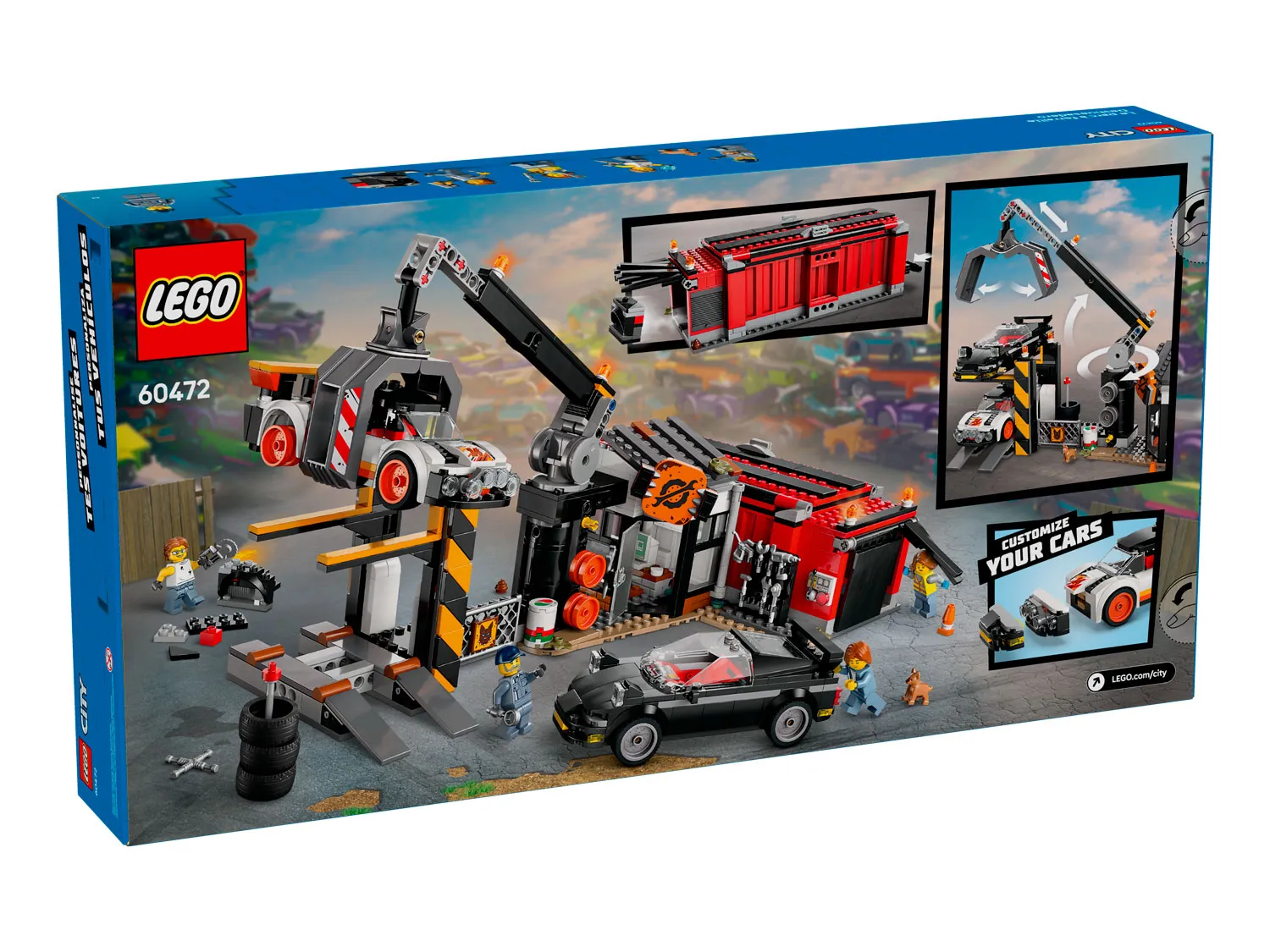 Конструктор LEGO City 60472 871 дет. - фото 1