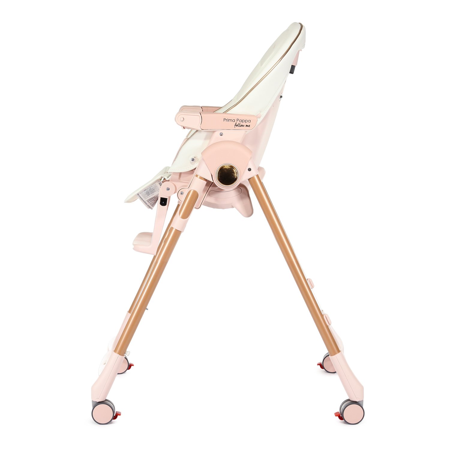 Стульчик для кормления Peg-Perego Prima Pappa Follow Me розовый - фото 5