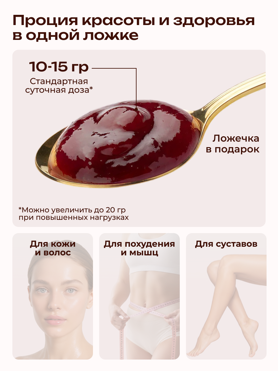 Коллаген пищевой с Янтарной кислотой COLLAGEN PREMIUM Грейпфрут - фото 7