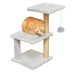 Когтеточка для кошек лежанка Pet БМФ Серый
