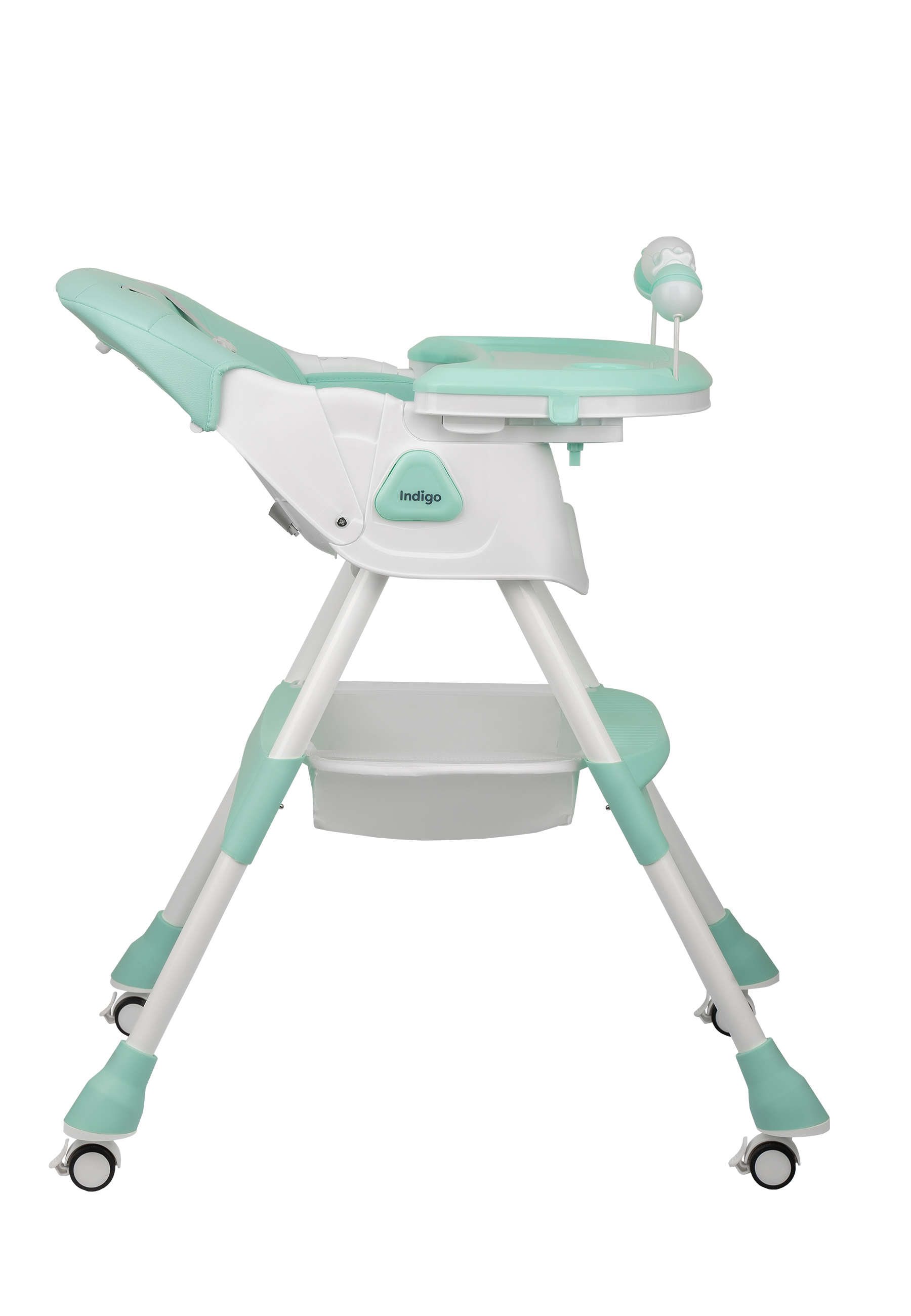 Стульчик для кормления Indigo Corn Flex мятный - фото 6