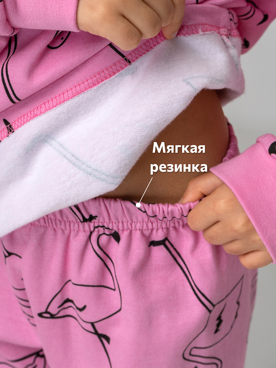 Пижама HappyFox HF10056розовый - фото 7