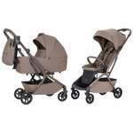 Коляска 2в1 Carrello Magia 2.0 CRL-6655 коричневый