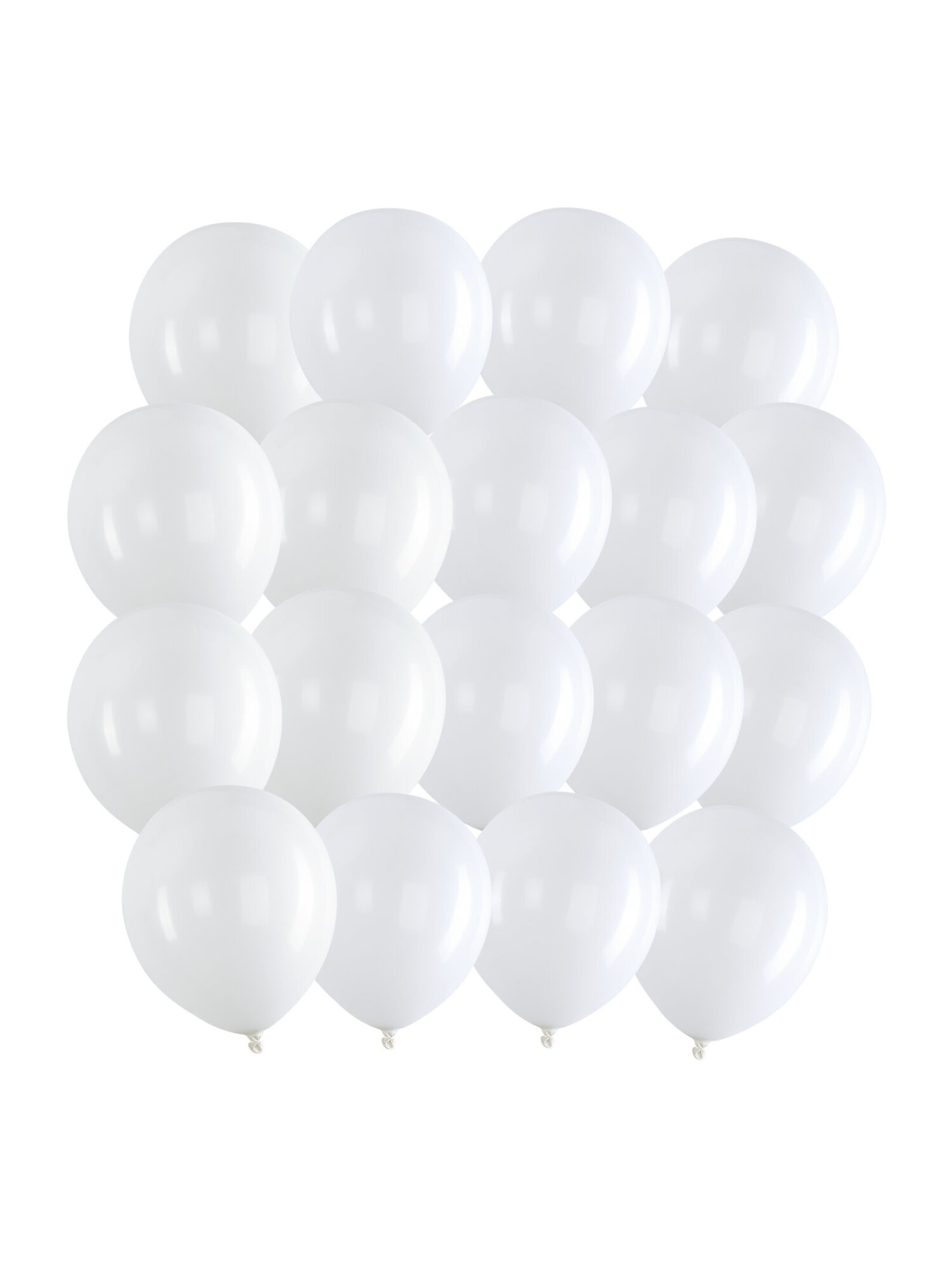 Шары воздушные Brauberg Набор 100 шт для фотозоны на день рождения белые - фото 4