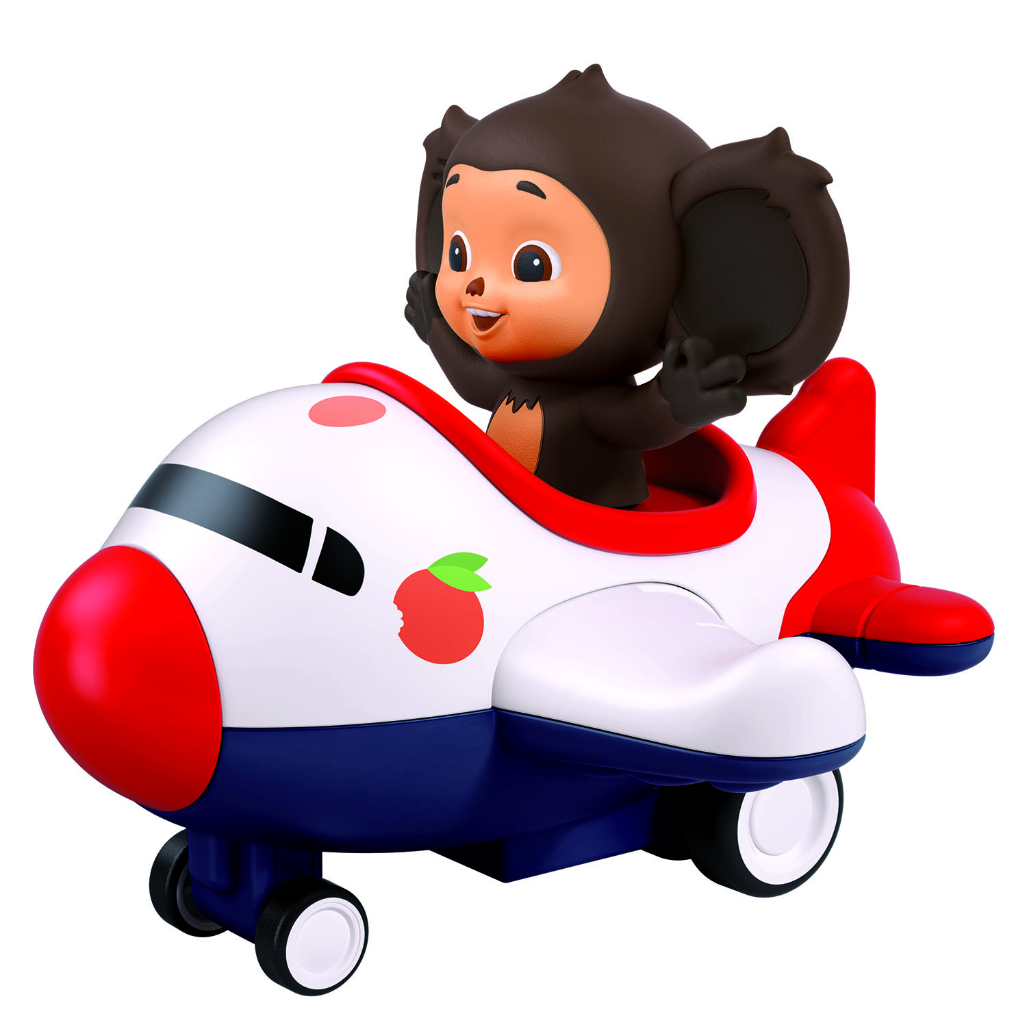 Конструктор SLUBAN Чебурашка на самолете - фото 2