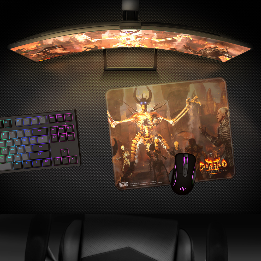 Коврик для мыши Diablo Resurrected Mephisto - L - фото 2