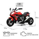Электромобиль RIVERTOYS Z333ZZ-RED