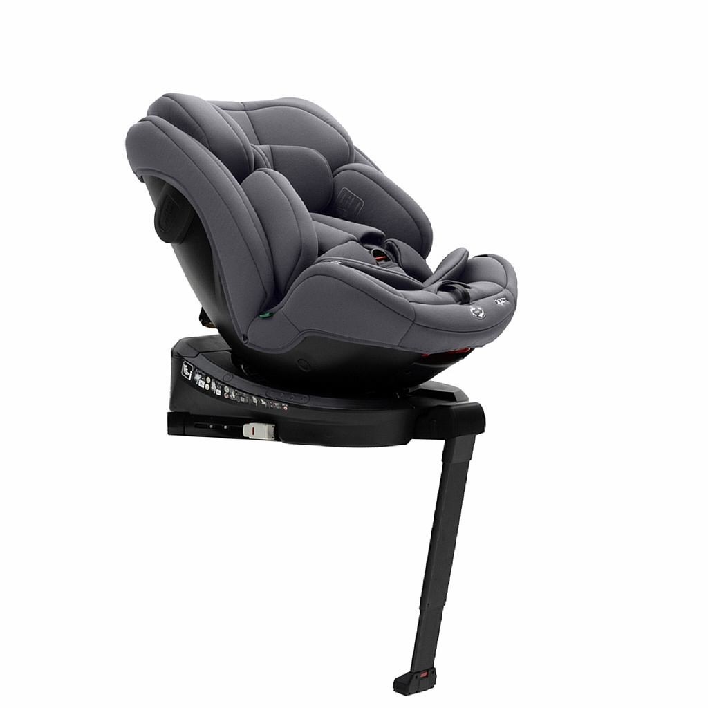 Автокресло agex Comfort i-Fix Isofix 0+/1/2/3 (0-36 кг) серый - фото 9