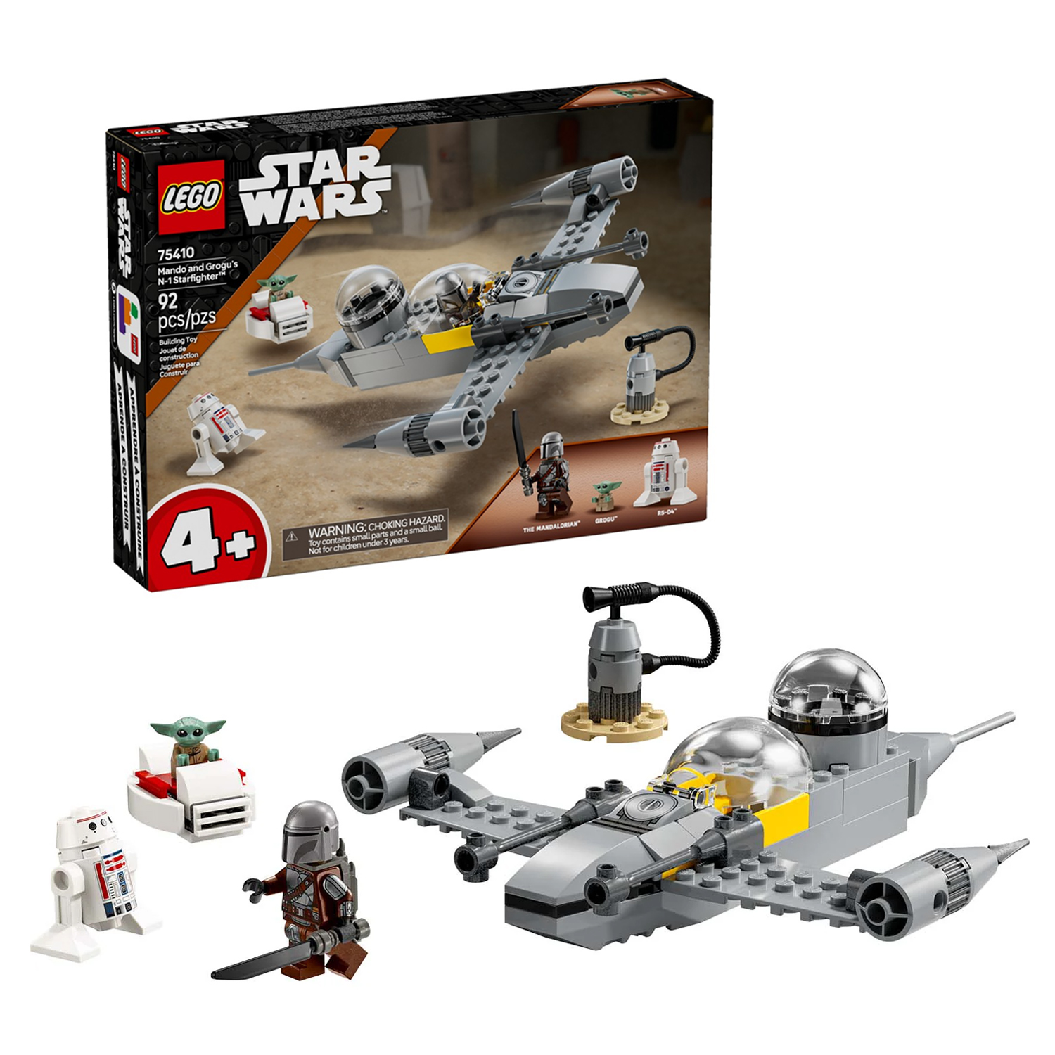 Конструктор LEGO Star Wars Истребитель N-1 Мандалорца 92 дет. - фото 1