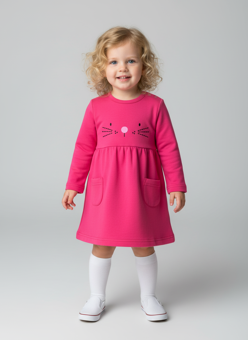 Платье с кофточкой-болеро Югтекстильторг 204-540/Малиновый,бело-серый - фото 2