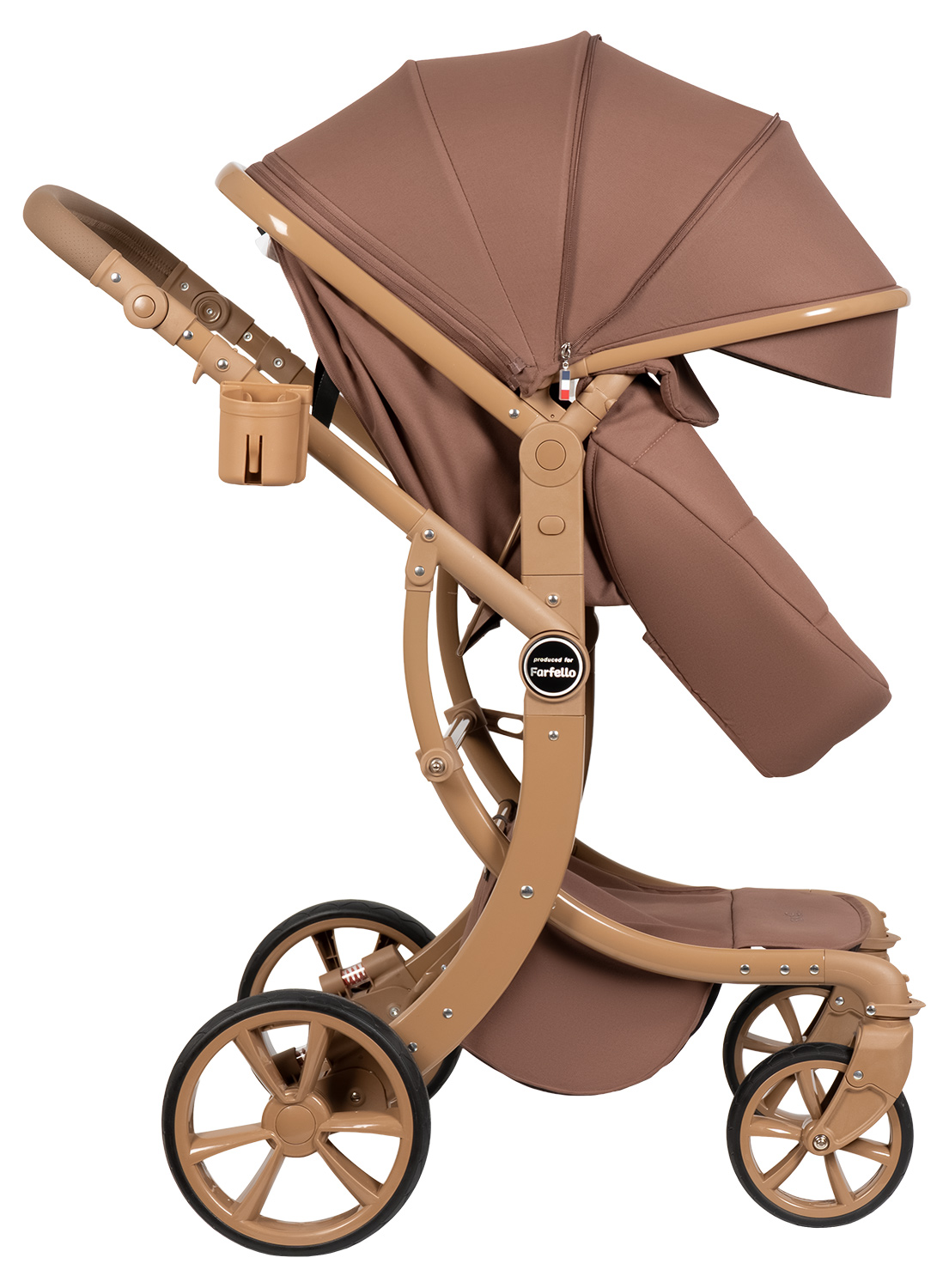 Коляска трансформер Aimile Авантюрист / Adventurer коричневый - фото 25