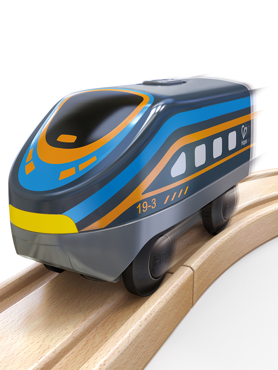 Набор железнодорожный Hape 10 см E3785_HP - фото 4