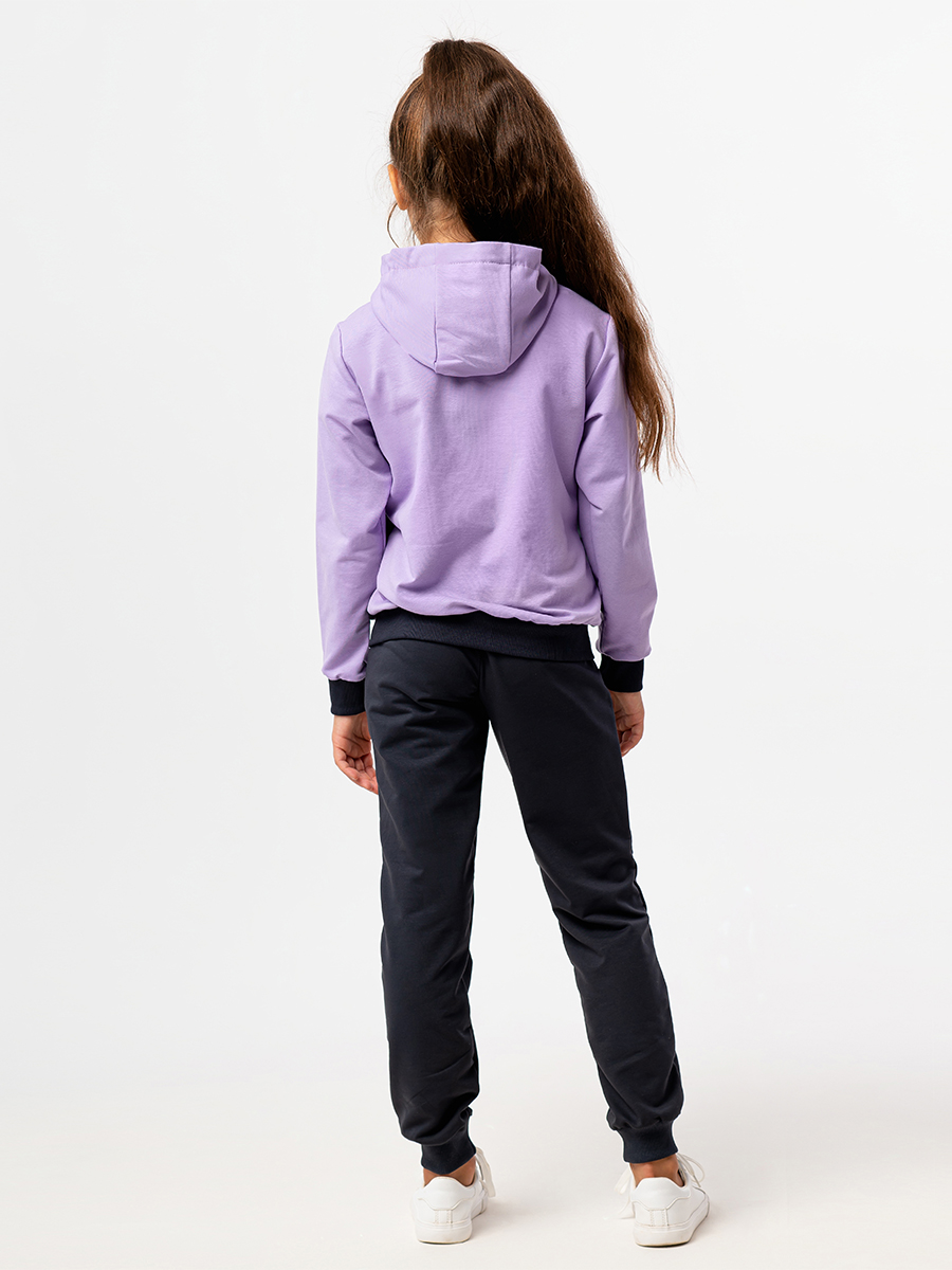 Спортивный костюм RODOS М-258/графит_лиловый - фото 5