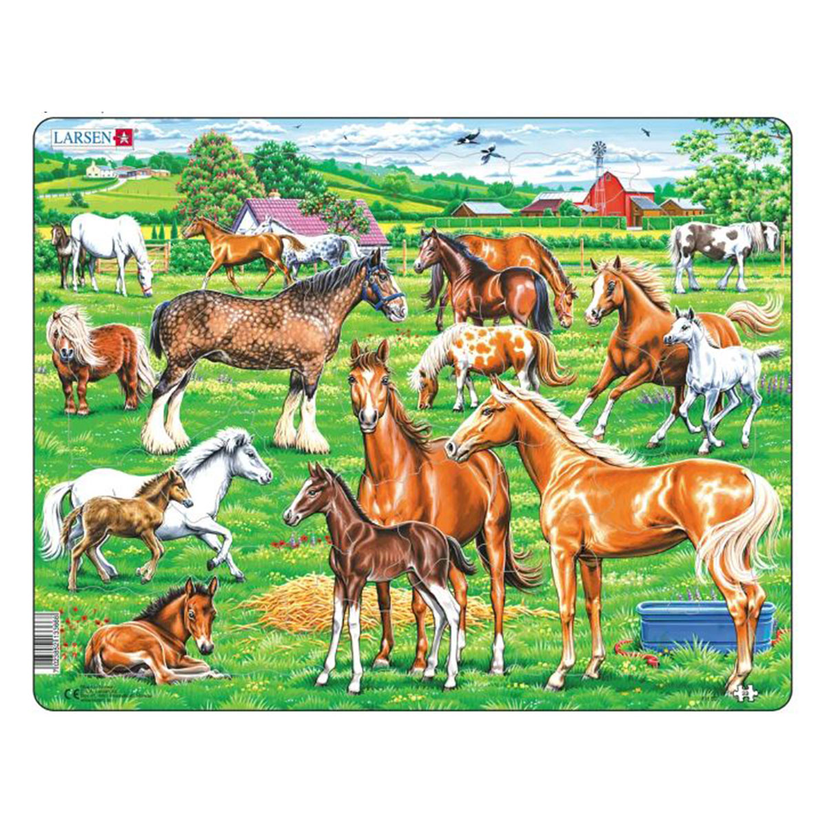 Пазл Larsen 33 элемента классический - фото 1