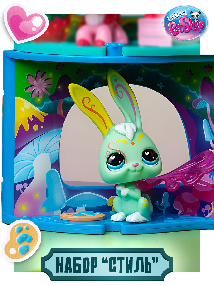 Игровой набор Littlest Pet Shop Уголок Крылатого Кролика - фото 1
