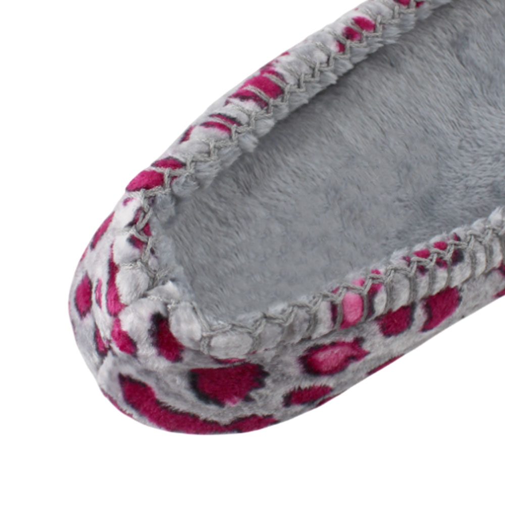 Тапочки Europen A9008-СВ EUROPEN Тапочки домашние,серо-фиолетовый - фото 4