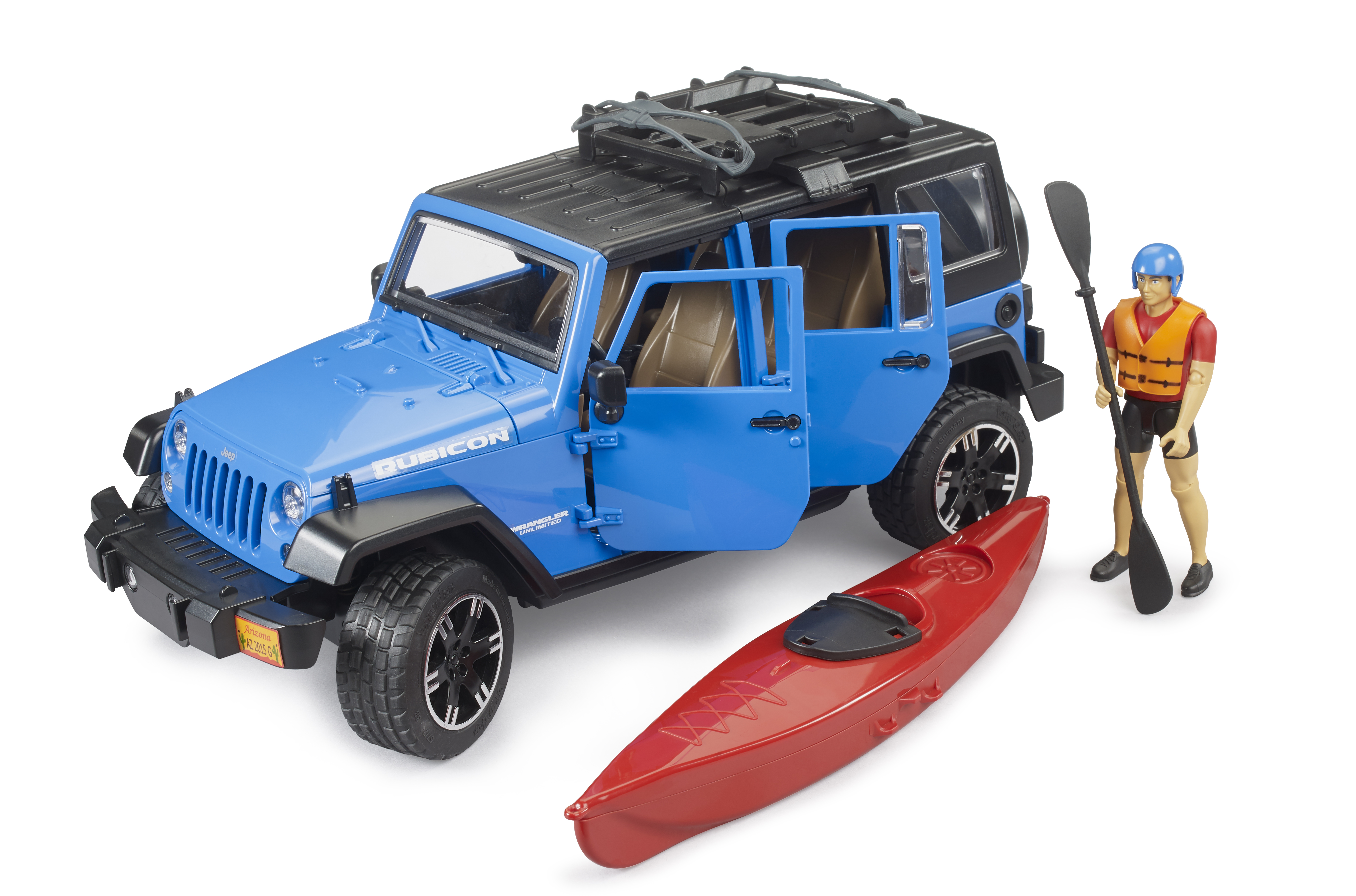 Внедорожник Bruder Jeep Wrangler Unlimited Rubicon 02-529 - фото 3