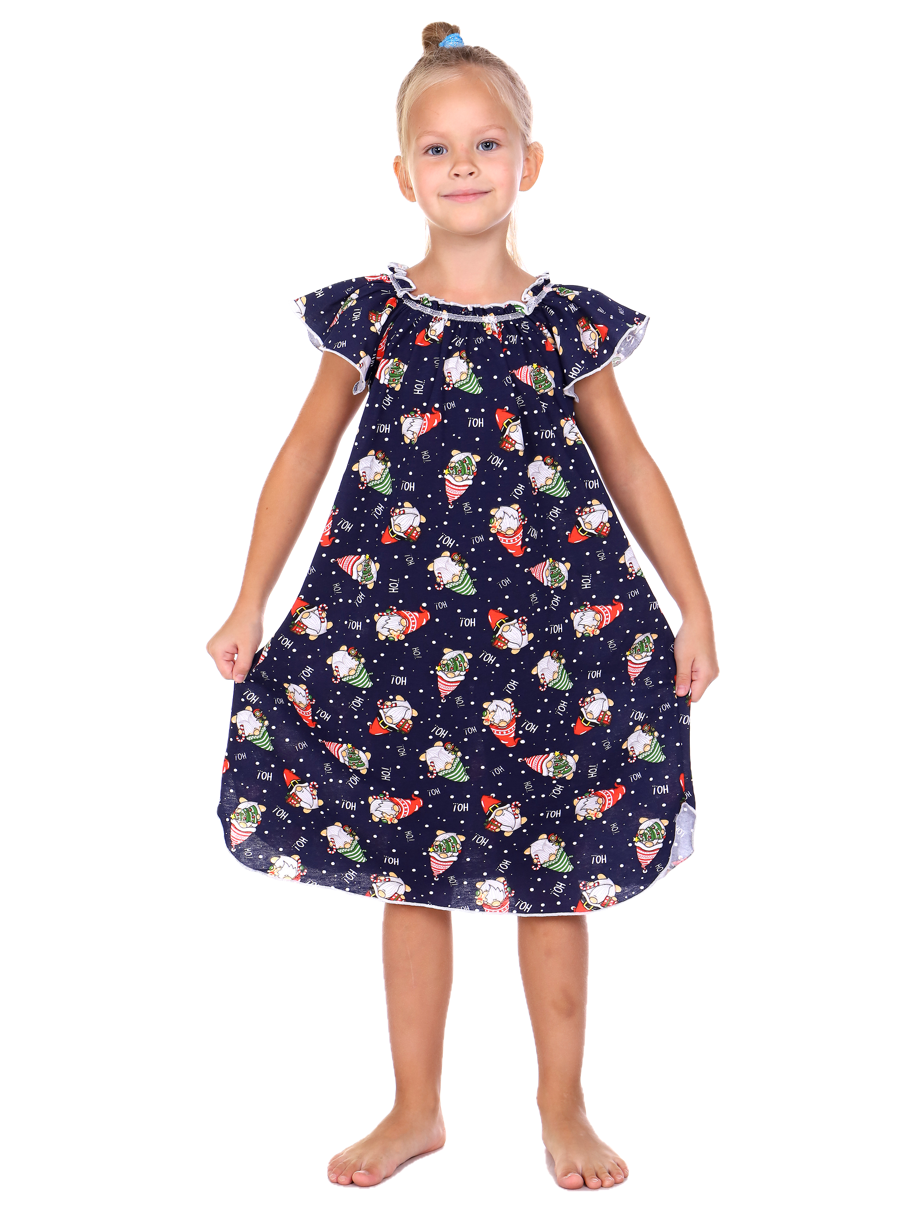 Ночная сорочка ДО-Детская Одежда 0003К/темно-синий - фото 1