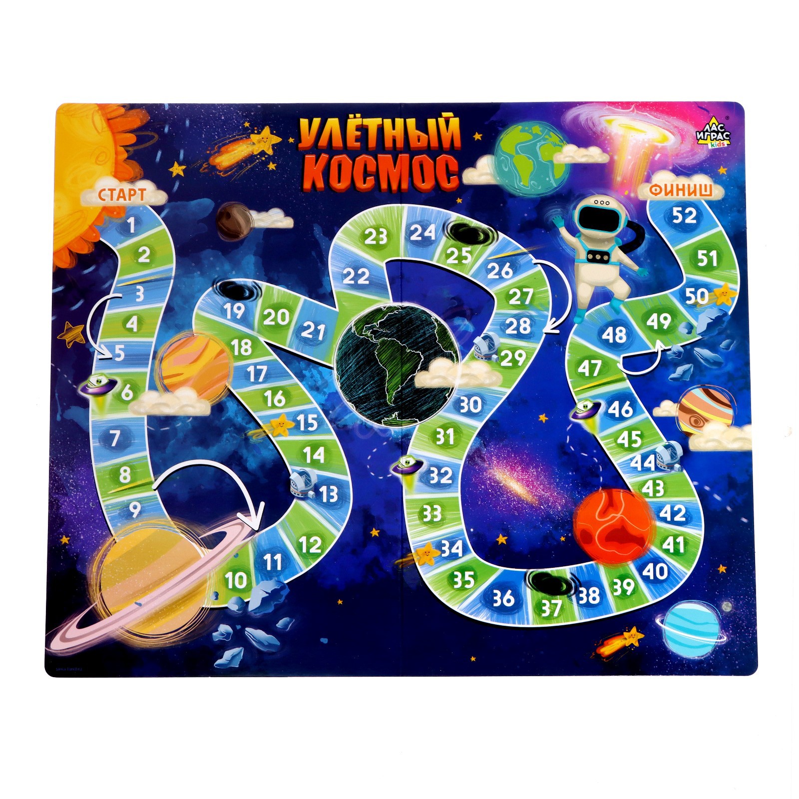 Настольная игра Лас Играс KIDS Улётный космос - фото 3