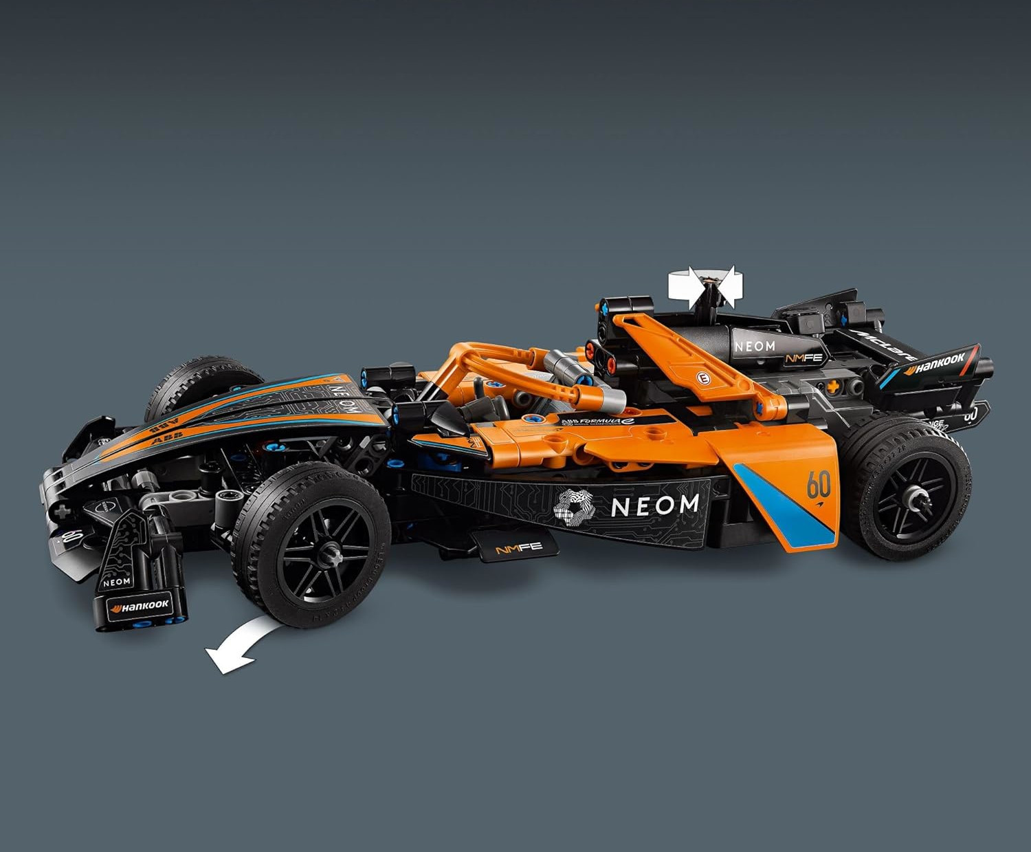 Конструктор LEGO Technic McLaren Formula E Race Car - фото 8