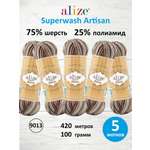 Пряжа для вязания Alize 100г 420м 5шт