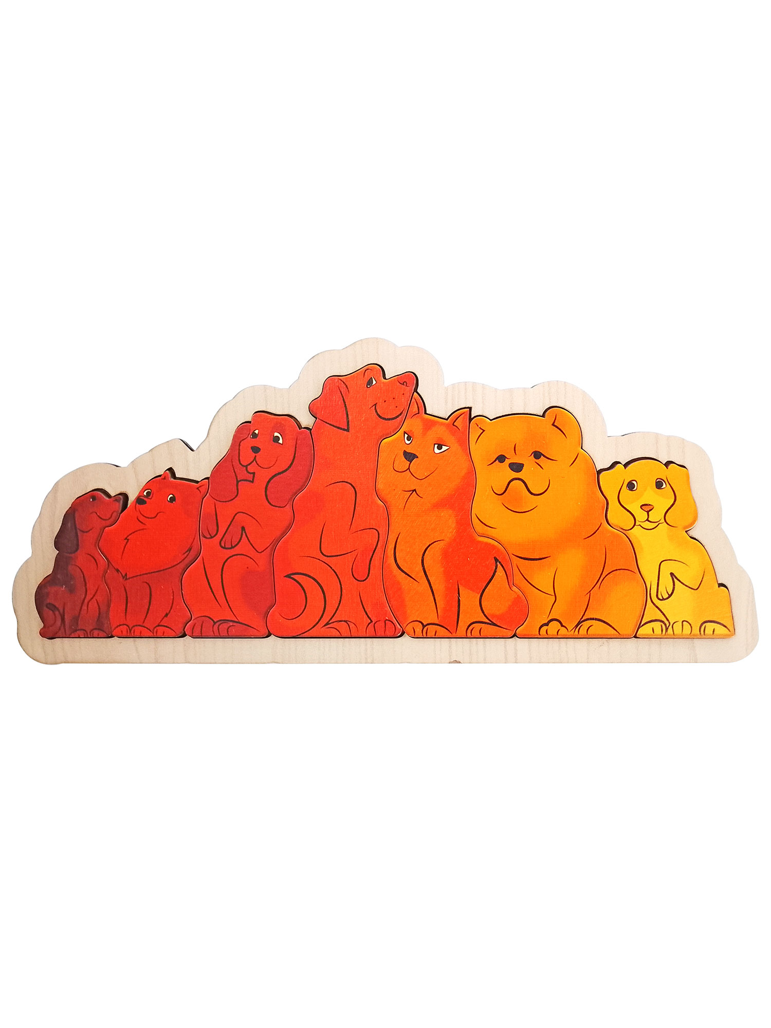 Игрушка Нескучные игры пазл Дружная компания - фото 6