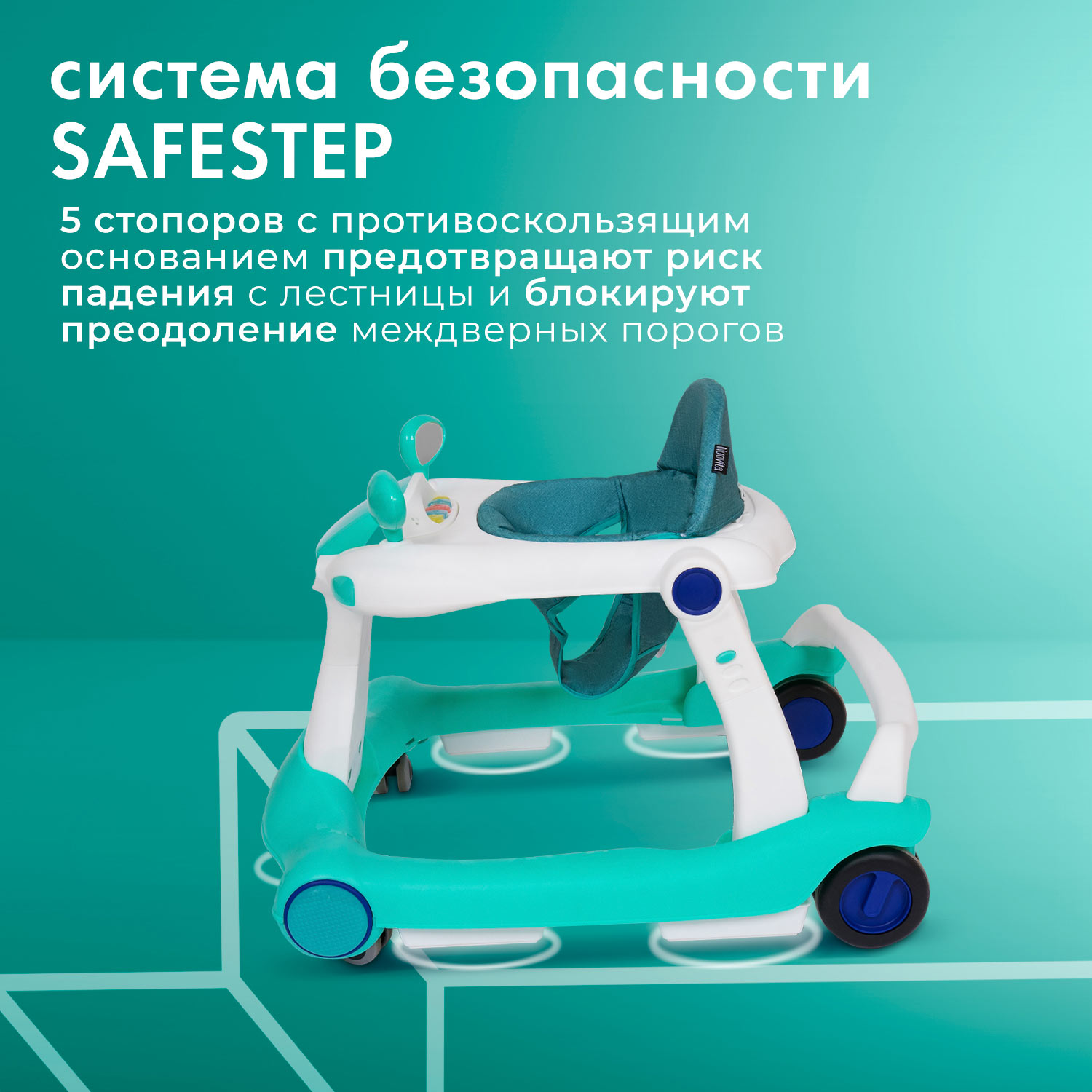 Ходунки Nuovita Unigire - фото 6